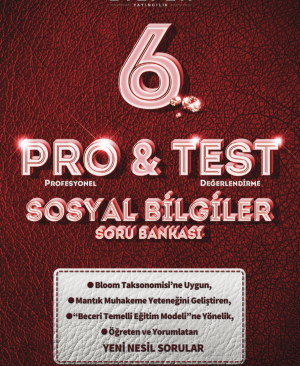 Bilfen Yayıncılık 6. SINIF PROTEST SOSYAL BİLGİLER SORU BANKASI