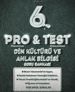 Bilfen Yayıncılık 6. SINIF PROTEST DİN KÜLTÜRÜ VE AHLAK BİLGİSİ SORU BANKASI