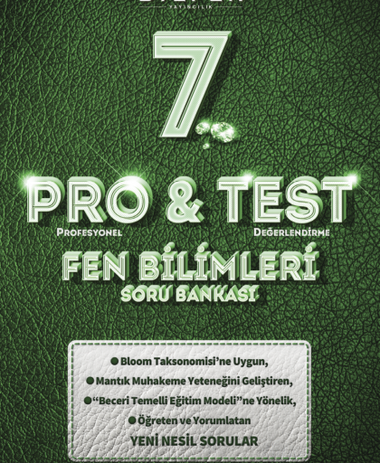 Bilfen Yayıncılık 7. SINIF PROTEST FEN BİLİMLERİ SORU BANKASI