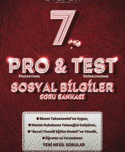 Bilfen Yayıncılık 7.SINIF PROTEST SOSYAL BİLGİLER SORU BANKASI
