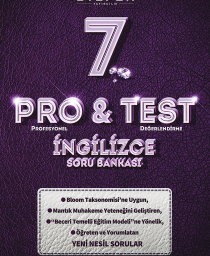 Bilfen Yayıncılık 7. SINIF PROTEST İNGİLİZCE SORU BANKASI