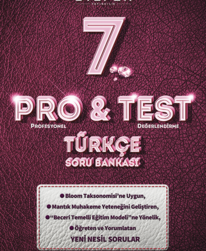 Bilfen Yayıncılık 7. SINIF PROTEST TÜRKÇE SORU BANKASI