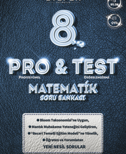 Bilfen Yayıncılık 8. SINIF PROTEST MATEMATİK SORU BANKASI